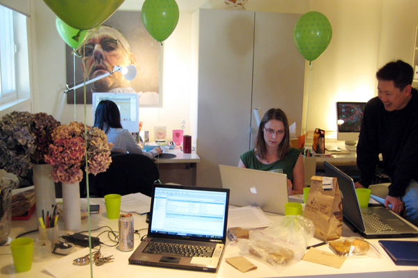 sevenponds, birthday, emma frischmuth, office meeting, end of life, funeral planning, hans lee, san francisco, potrero hill